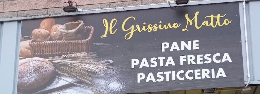 L'insegna del forno Il Grissino Matto: pane, pasta fresca e pasticceria