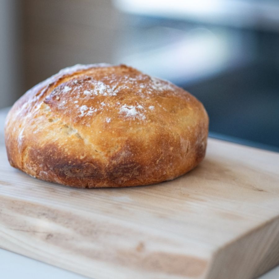 Pagnotta di pane fresco